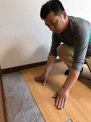 大好評♪1日で嬉しい床リフォーム